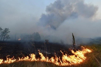 Ponovo se rasplamsao požar u selu Rgaje