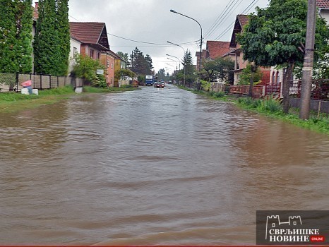 Поплављена насеља у Сврљигу
