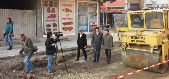 Коначно: У току је реконструкција Топличине улице у Нишу