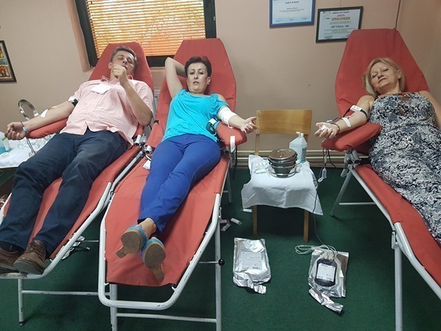 Zaposleni u "Tržnici" u akciji dobrovoljnog davanja krvi
