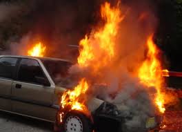 Експлодирао аутомобил у Нишу