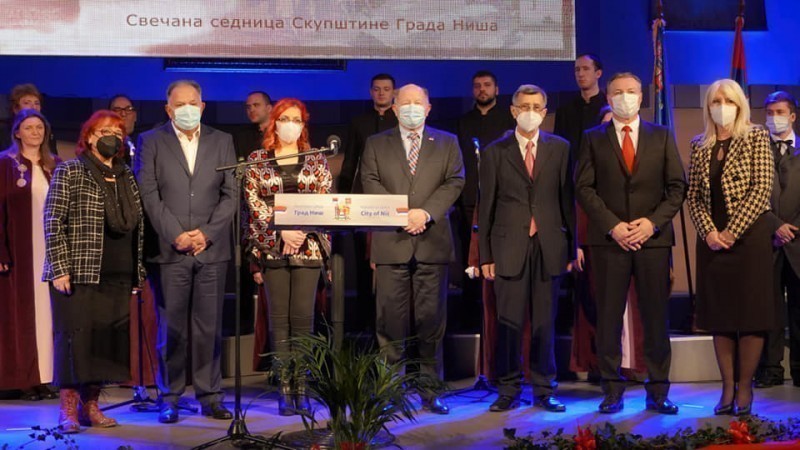 Obeležen Dan oslobođenja Niša od Turaka - dodela Nagrade 11. januar