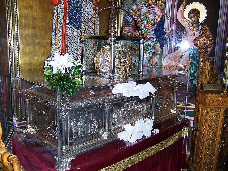 Foto: Vikimedija - File:Relics of Saint Demetrius.jpg