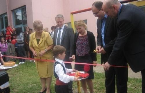 Rekonstruisano igralište u vrtiću