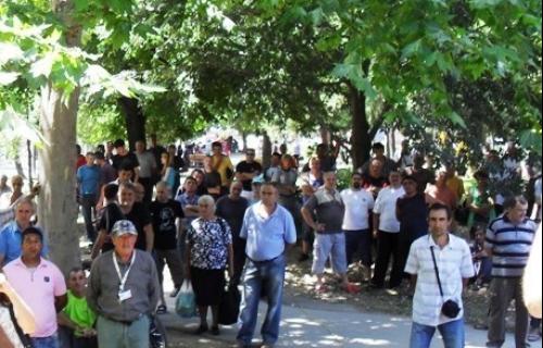 Protest boraca sa juga Srbije u centru Leskovca