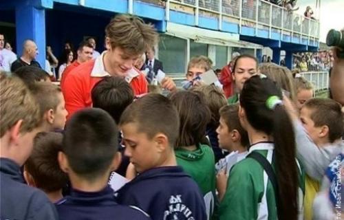 Glumci iz filma „Montevideo" igrali protiv niških sportista