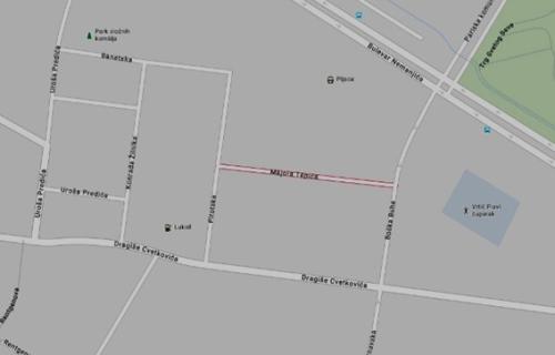Због превезивања новоизграђене на постојећу водоводну мрежу, у уторак, 23. јуна, биће извођени радови у улицама Мајора Тепића и Пиротској. Прекид водоснабдевања у улицама Мајора Тепића и Пиротској због радова