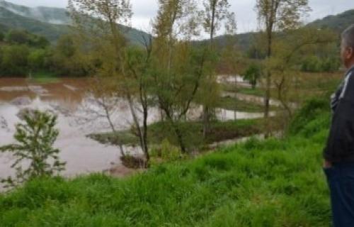 Водостај Топлице у порасту