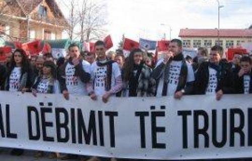 Протест студената у Прешеву