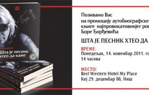 Bora Đorđević u Nišu