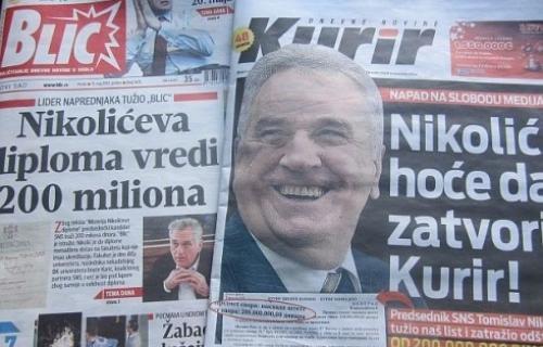 Nikolić hoće da zatvori Medije