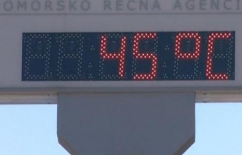 Хаос: У Нишу преко 45 степени