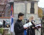 U Vranju, kod Spomenika žrtvama bugarskog okupatora, obeležen Dan primirja