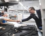 800 novih radnih mesta u novoj fabrici "Magna" u Aleksincu - Vučić prisustvovao svečanom otvaranju