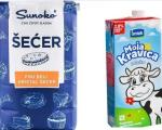 Vlada Srbije odredila maksimalne cene šećera i mleka