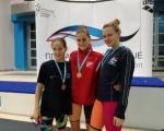 Pet medalja za Ninu Stanisavljević iz PK "Dubočica", na prvenstvu za plivače u Novom Sadu