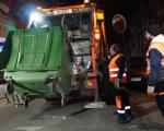 Noćni odvoz smeća u Nišu