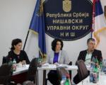 Седница Окружног штаба: Ситуација на критичним тачкама и водотоковима у Нишавском округу се прати 24 сата