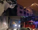 Prošle noći u centru Niša izgorela dva stana - nema povređenih