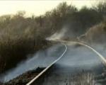 Изгорело око 120 прагова на прузи Куршумлија–Прокупље, железнички саобраћај и даље у прекиду