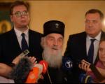Vučić pred patrijarhom i vladikama izneo svoje brige