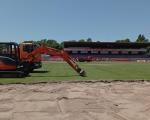 Stadion "Čair" dobija hibridnu travu na glavnom terenu
