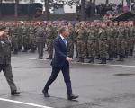 Stefanović na polaganju zakletve vojnika kasarni "Vojvoda Petar Bojović“ u Leskovcu