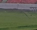 Атлетичари копљима и куглама оштетити фудбалски терен на стадиону "Чаир"