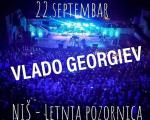 Владо Георгијев 22. септембра на Летњој позорници у Нишу