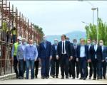 Vučić obišao radove na rekonstrukciji Zdravstvenog centra Prokuplje