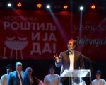 Vučić na otvaranju Roštiljijade: Povećanje plata za 9, 10 ili 11 odsto