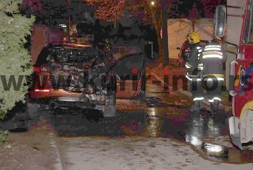 Нишлије пробудила јака експлозија: Подметнута бомба разнела теренац