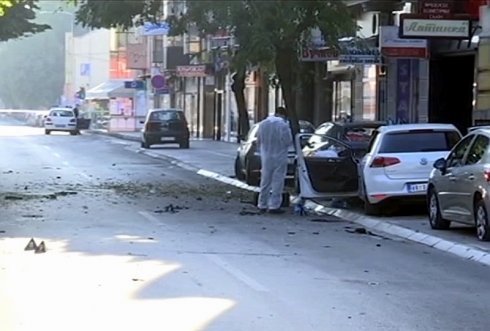 Експлозија бомбе у Душановој улици, Фото: РТС