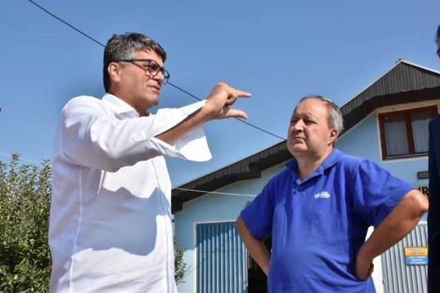 Gradonačelnik Bulatović obišao radove oko fabrike "Cumtobel" i na terenima "Rovče" u Tvrđavi