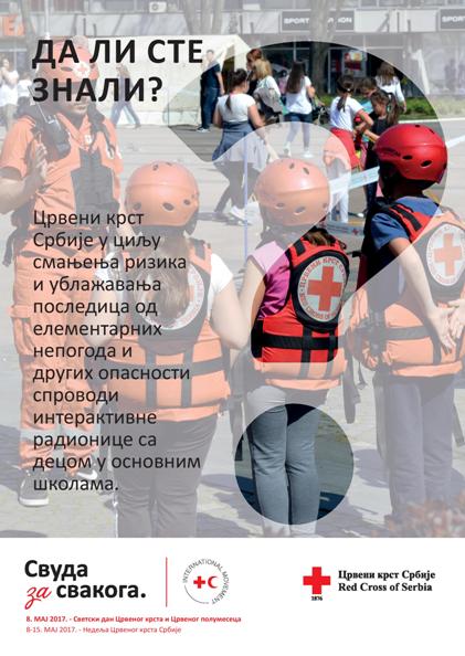 "Недеља Црвеног крста" у Врању од 8 до 15. маја