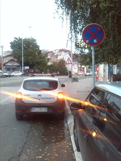 Погледајте како се паркира комунална полиција у Нишу