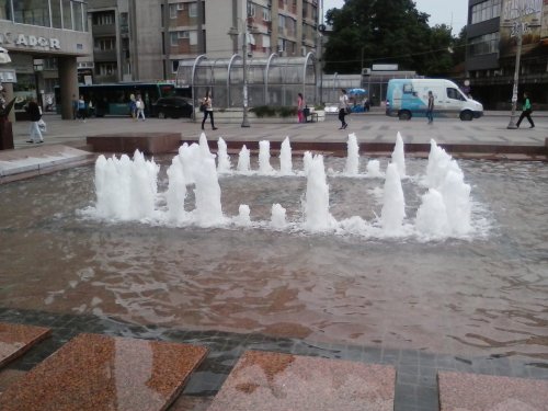 Fontana u centru Niša, Foto: Južna Srbija Info