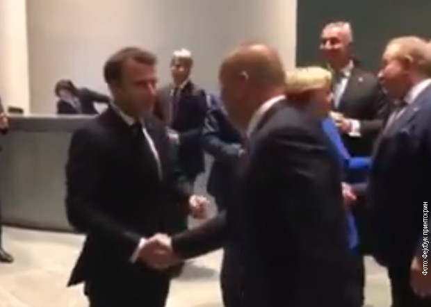 Pozdrav Makrona i Haradinaja uoči sastanka