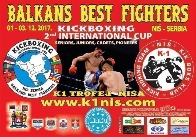 Najbolji kik-bokseri Balkana od 1. do 3. decembra u Nišu