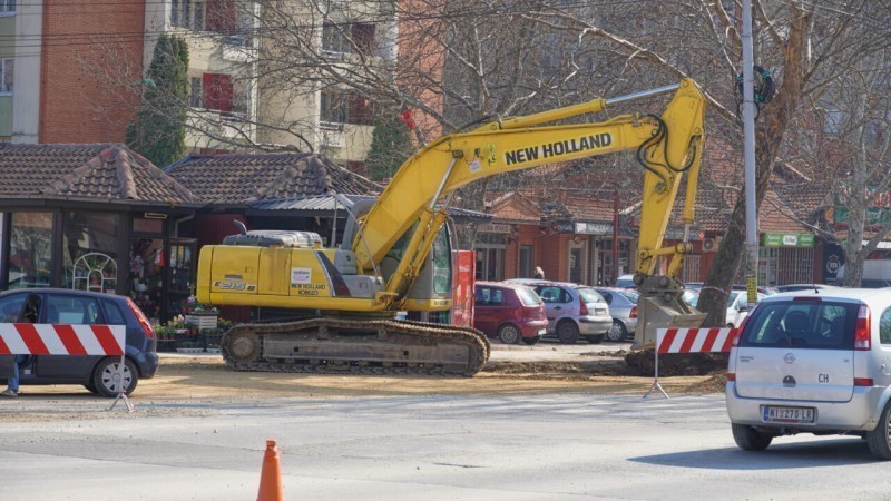 Ускоро нови кружни ток са фонтаном на углу Булевара Немањића и Улице Благоја Паровића