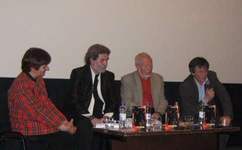 Sa promocije romana Mije Kulića u Leskovcu