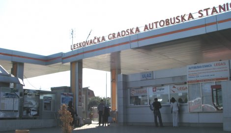 Аутобуска станица у Лесковцу