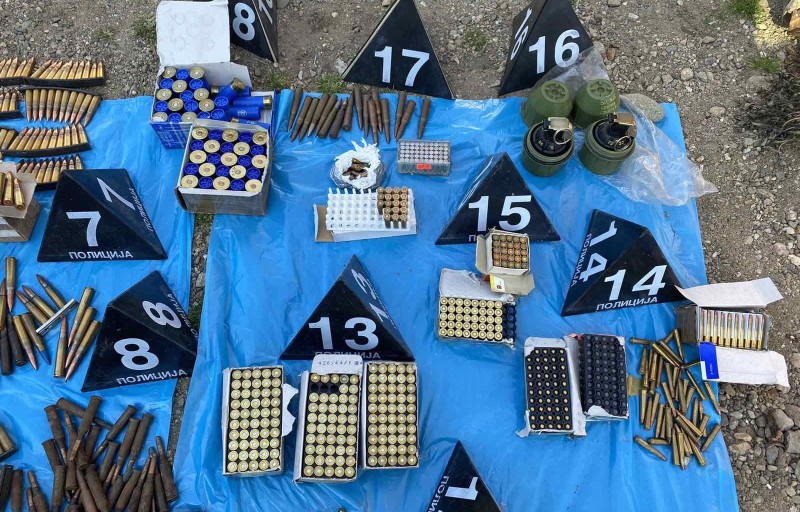 Ниш: Заплењено оружје и муниција у околини Дољевца