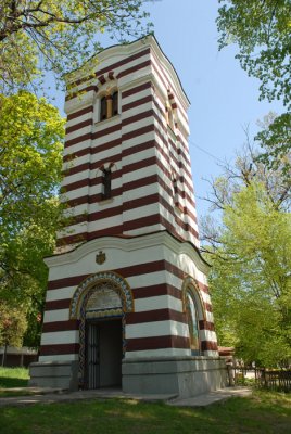 Palo zvono sa zvonika u Pantelejskoj crkvi