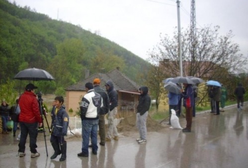 Евакуација ромског насеља Барлово