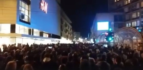 Peti protest u Nišu: Osuda Perišićeve izjave