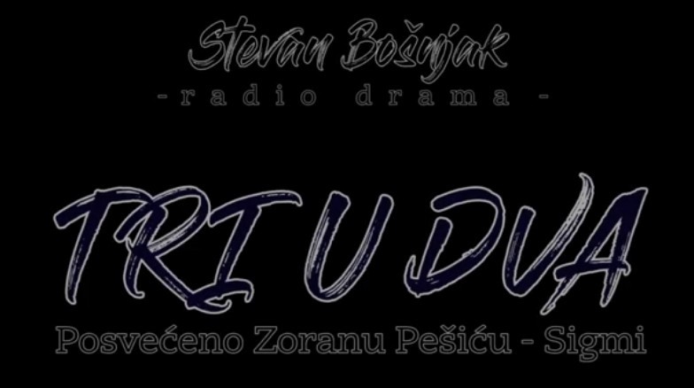 Radio drama TRI U DVA Pozorišnog programa NKC-a na Fast radiju