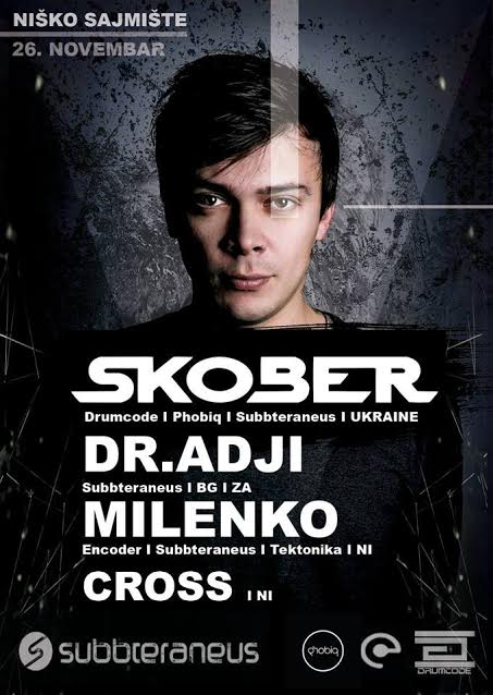 Raste temperatura na Sajmištu: Kijevska tehno zvezda DJ Skober 26. novembra u Nišu