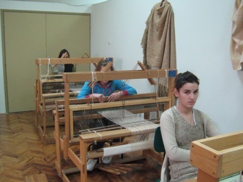 Лесковац: Детаљ из Школе за текстил и дизајн