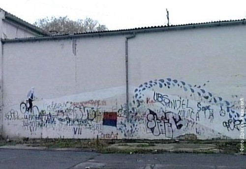 Sve više grafita sa porukama mržnje
